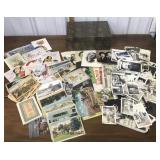 Photographs, cards, postcards