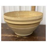 Large yellow ware bowl