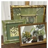 3 Plant Framed Art