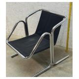 Jerry Johnson Sling Chair Chrome w/ Back Canvas