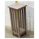 Mission Style Tall/Small Table  12/30