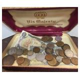 Foreign currency and coins