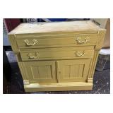 Washstand project. Solid piece. Need a top.