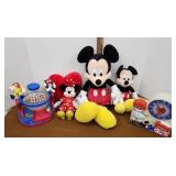 Mickey and Minie mouse, M&M, Raggedy Ann and
