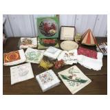 Vintage - Napkins, plates, party hats etc- vintage
