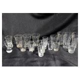 Lot of Miniature Glasses-mixed designs