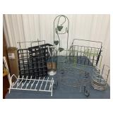 Lot of baskets and other accessories