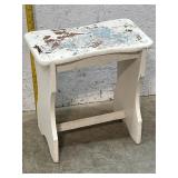 Painted White Bench18/10/18