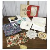 Linens- table cloths, table runner, napkins,