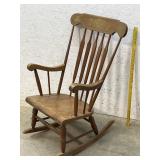 Stenciled Arrowback Rocker