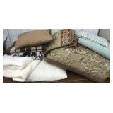 Comforter, pillow shams, blankets, pillow, sheet-