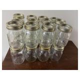 3 dozen pint canning jars