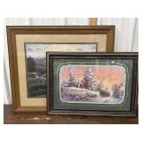 2 Horse And Farm Prints