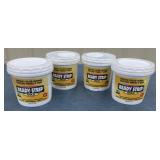 4 New - ready strip gold 1 quart containers