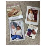 4 Baby Knitting books