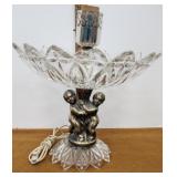Hollywood Regency pedestal lamp