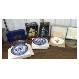 Avon collectible plates, cologne- Liberty Bell,