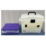 New ArtBin & purple art storage container
