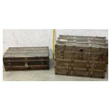 Two Flattop Trunks / need work
