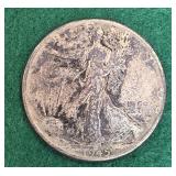 1945 Walking Liberty Half Dollar