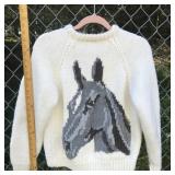 Vintage Handmade? Horse sweater
