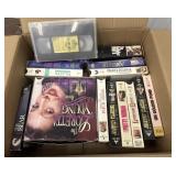Box VHS tapes some New still sealed