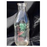 "Luce Dairy" vintage Milk Bottle. Ithaca NY