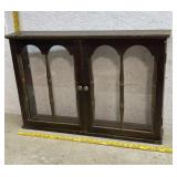 Hanging Two Door Knicknack Shelf 29/6/20