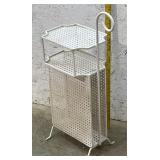 Iron & Mesh Record / Magazine Stand