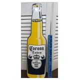 Tin Corona extra sign - $$ to Candor food pantry