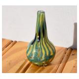 Hand Blown Mini Murano Vase