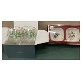 Lenox Winter Greetings set of 2 Dipping Bowls &