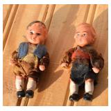 German/Austrian Early Celluloid Boy & Girl 3"