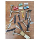 Razors straight Razors brush etc