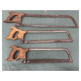 3 Butcher Meat Saws