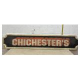 Chichesterï¿½s Wooden Sign 96/18