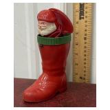 Kinckerbocker plastic Co. Vintage pop-up Santa