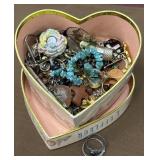 .925 silver rings and misc. Bits and pieces