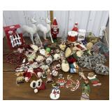 Christmas decorations, ornaments, napkin rings
