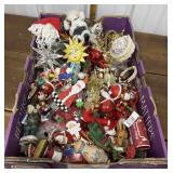 Christmas ornaments- nice box full *not all