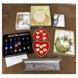 Costume jewelry- necklaces, earrings, pins,