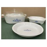 3 piece CorningWare - 1 with lid