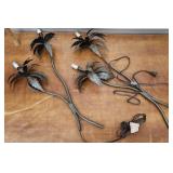 Two wall hanging lights