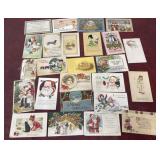 Christmas and New Yearï¿½s postcards