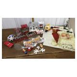 Christmas decorations, ornaments, pillow covers