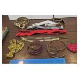 Retro belts & Korea hand beaded strawberry change