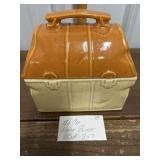 McCoy ï¿½Lunch Bucketï¿½ cookie jar. Marked USA-357