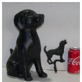 Better Homes & Gardens Weighted Plastic Black Lab
