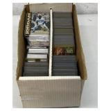 Box of Assorted Sports Cards/ Rookies, Inserts &
