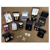 Necklaces, earrings, pendants etc